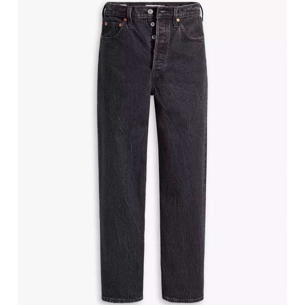 NWT Levi's® Premium Ribcage Straight Ankle Women’s Jeans Soda Spring Black - Picture 8 of 9